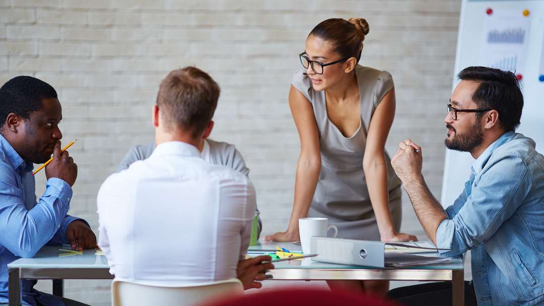 Picture Of Small Businesses Learning About How Sales Videos Can Help Them Make Sales