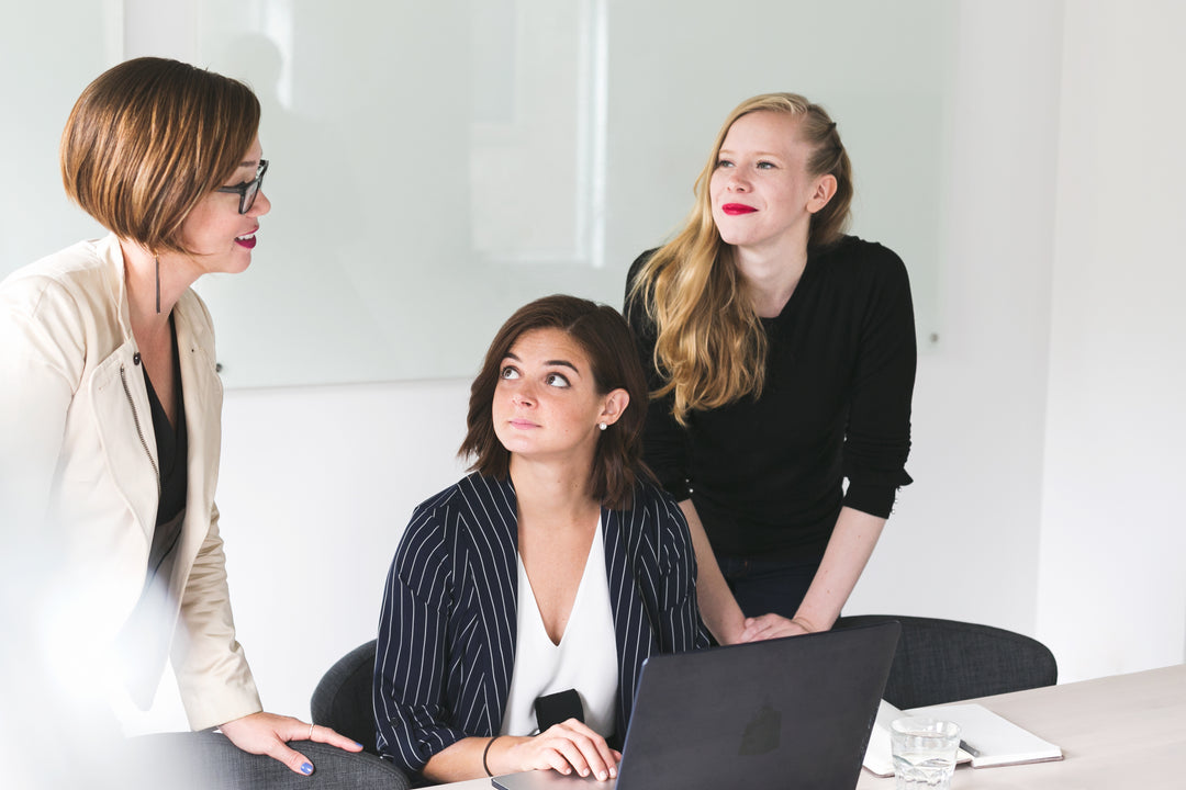 Image of Small business sales professionals looking to see how a sales video from the Triangle Company would make them more revenue